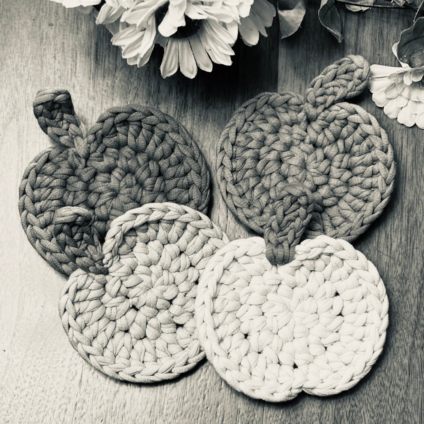 Pumpkin Coasters