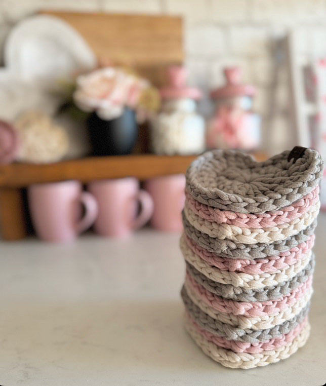 Heart Coasters