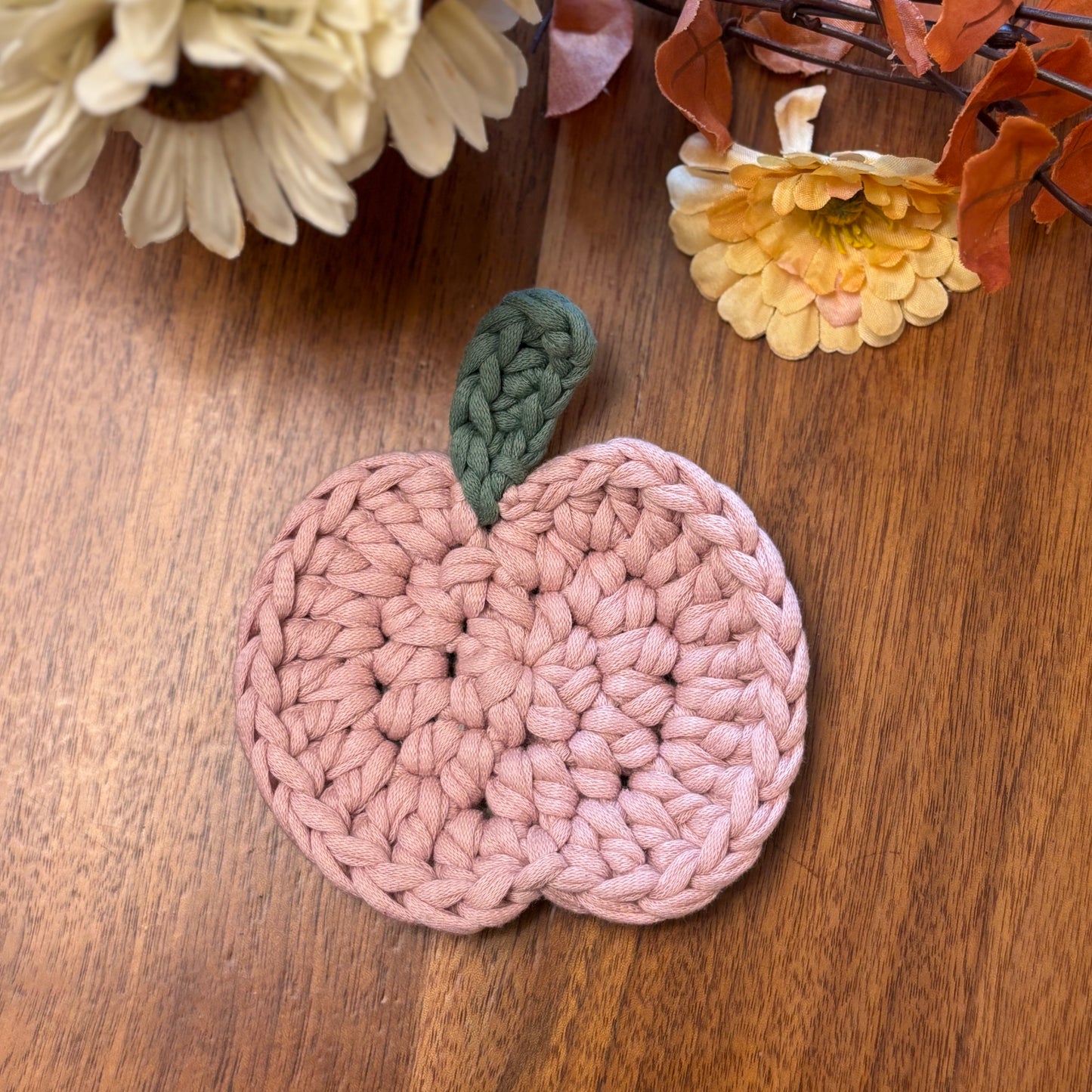 Pumpkin Coasters