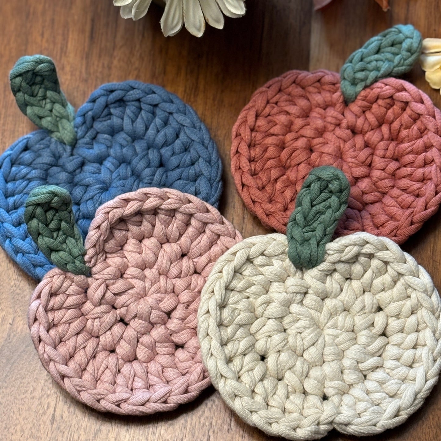 Pumpkin Coasters