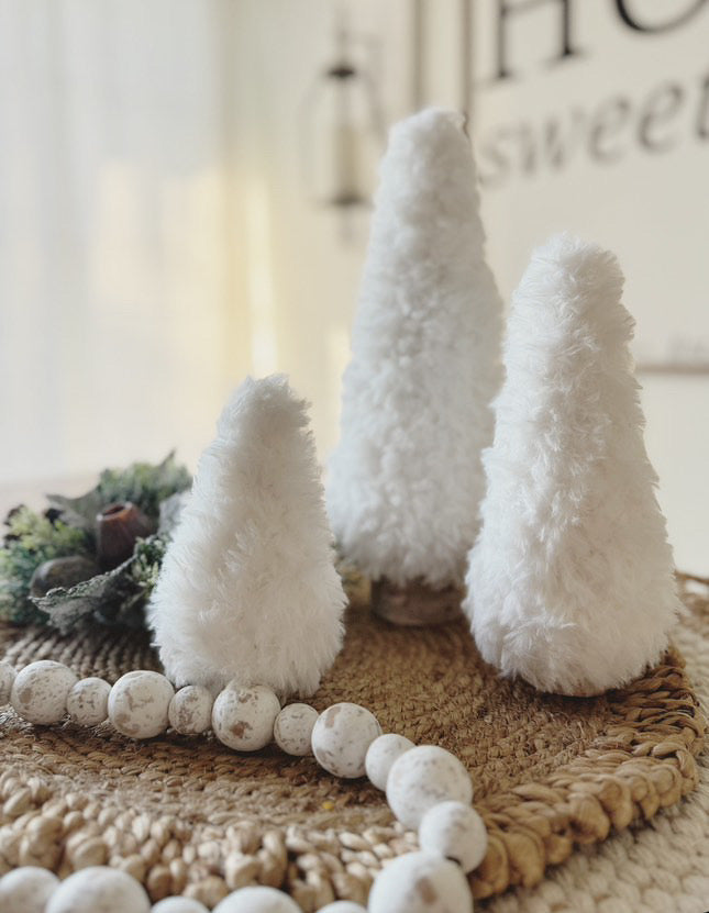 Faux fur trees