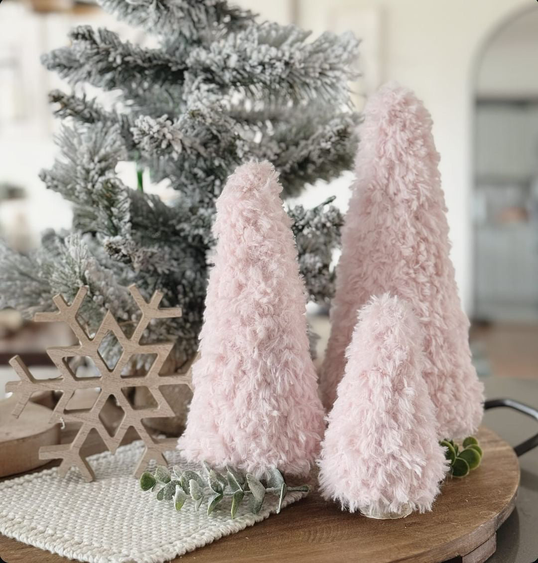 Faux fur trees