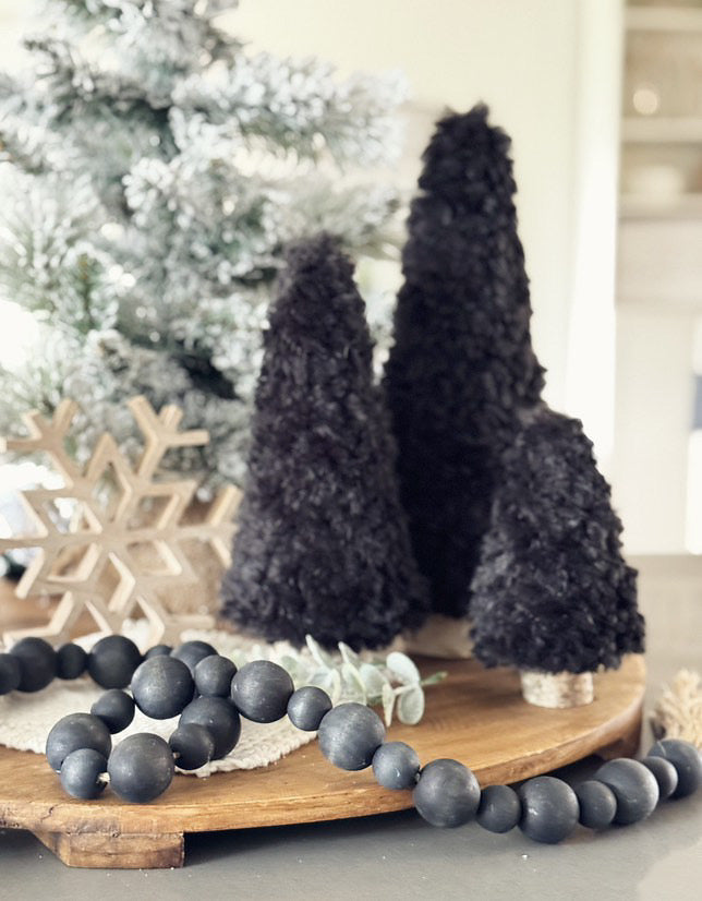 Faux fur trees