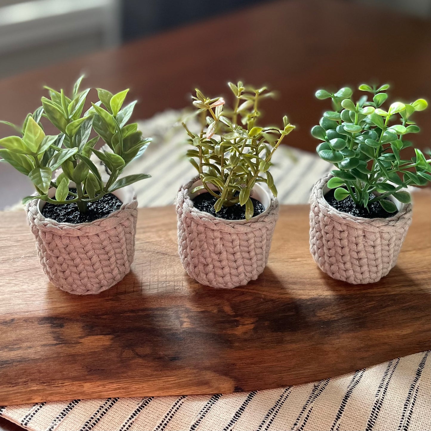 Mini Faux plants