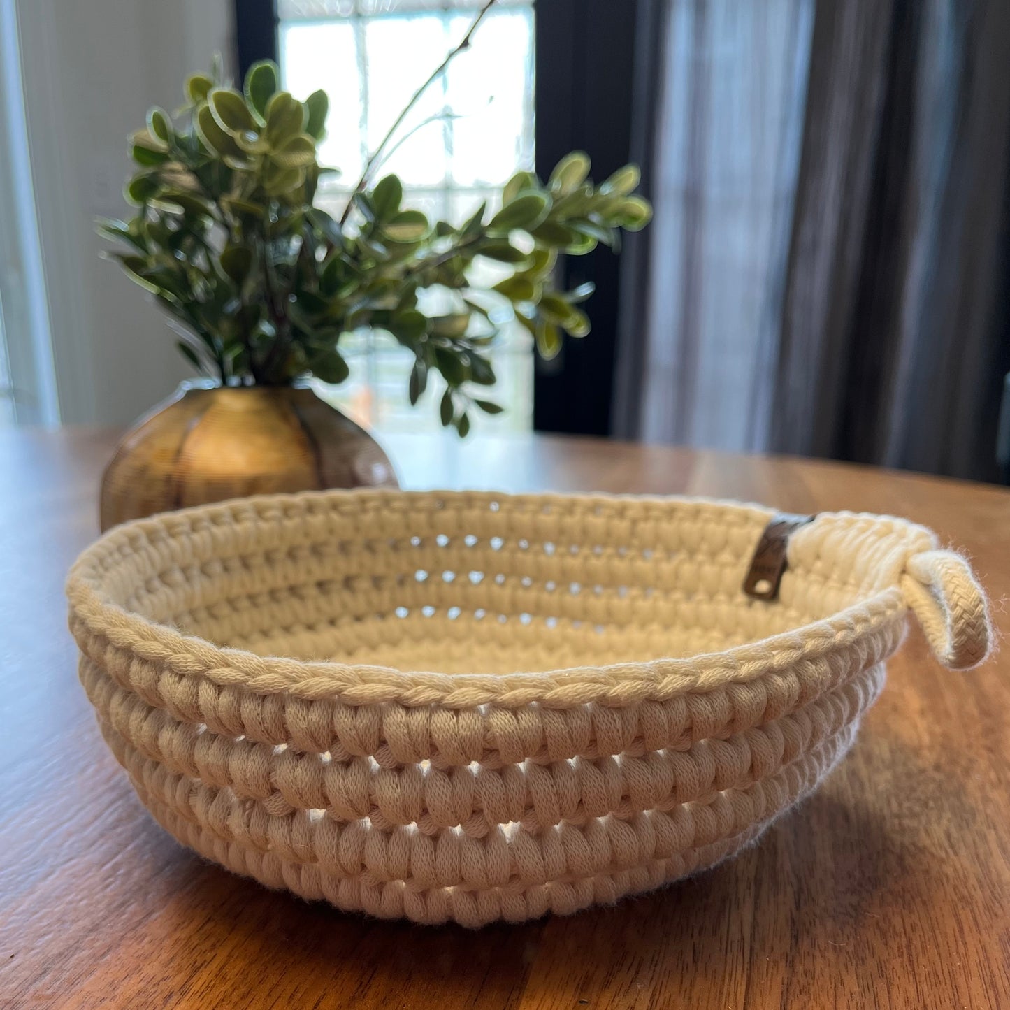 Rounded Rope Baskets