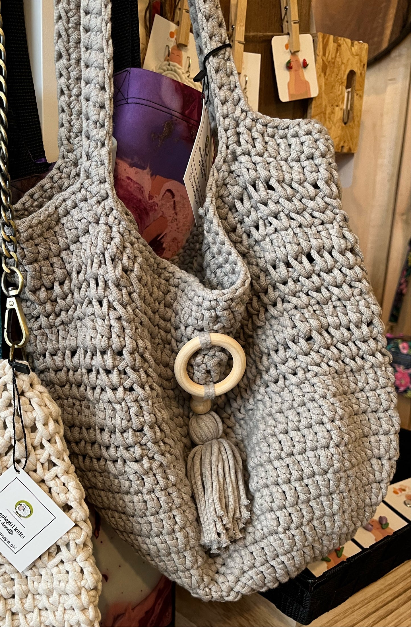 Boho market bag