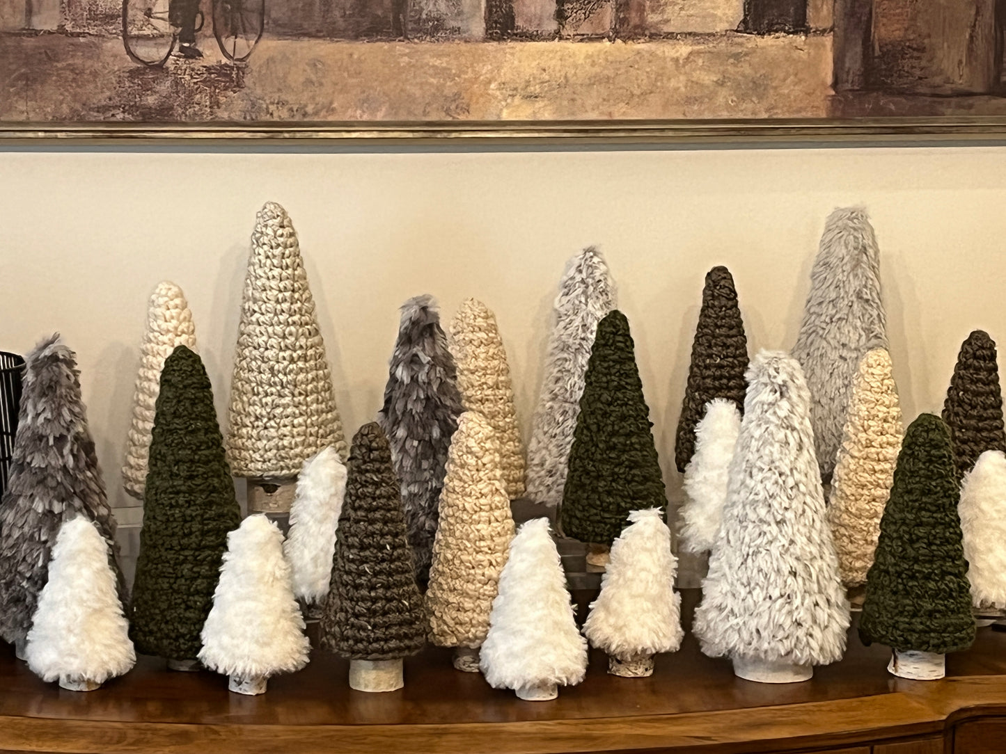 Crochet trees